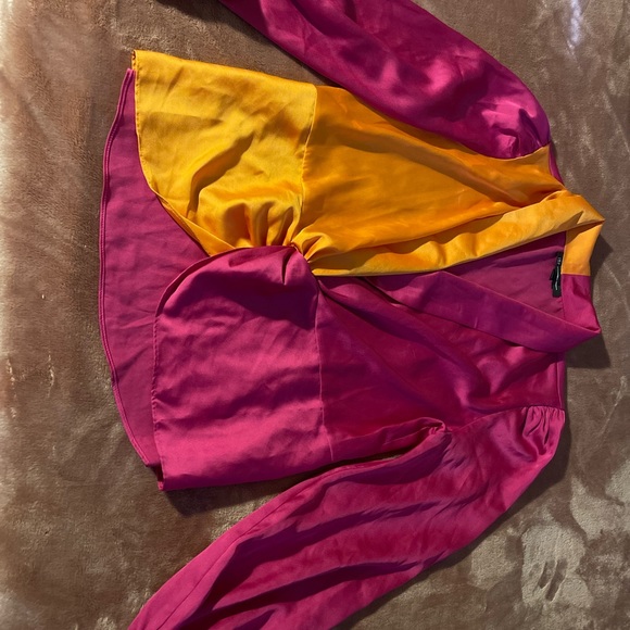 I.N.C colorblock shirt - Picture 4 of 5